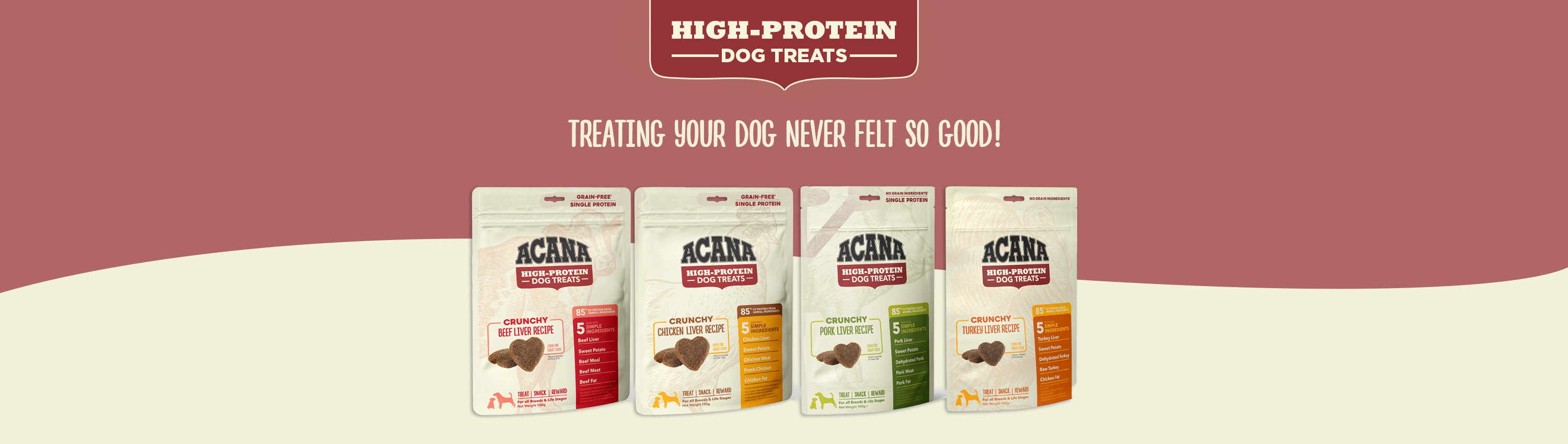 High protein treats